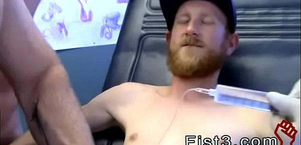  Male gay porn sucking toes First Time Saline Injection for Caleb